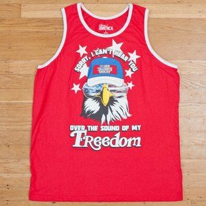 Freedom Bald Eagle America Tank Top